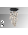 VELOS - LAMPARA 13L NEGRO DIMABLE